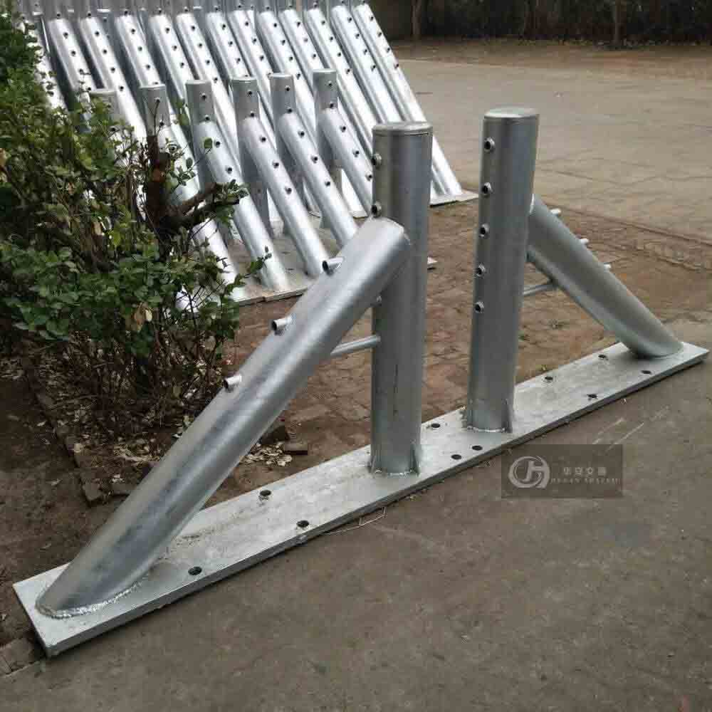 Steel wire rope cable barrier flexible guardrails