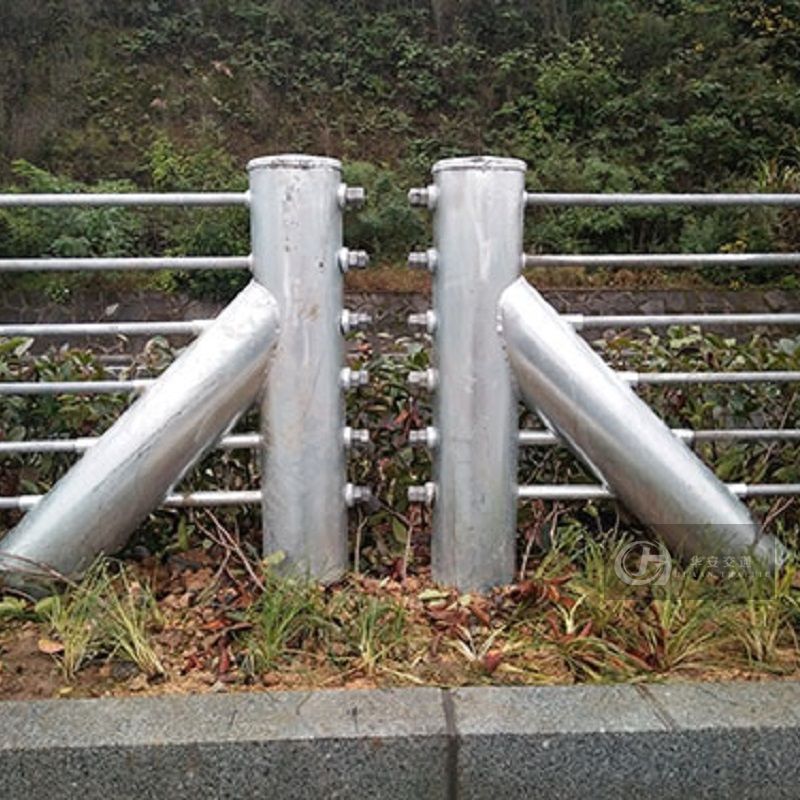Road side flexible steel wire rope guardrail soft cable barrier