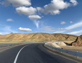 Shandong Huaan Participa en la construcción del proyecto de carretera Qinghai