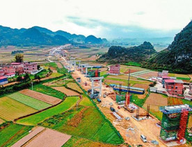 Shandong Huaan participa proyecto de autopista XinLiuNan